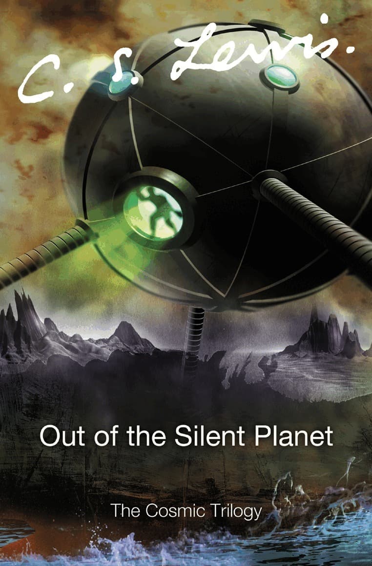 Omslag till boken Out of the Silent Planet av C. S. Lewis