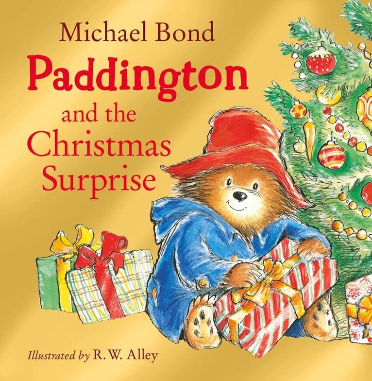 Omslag till boken Paddington and the Christmas Surprise av Michael Bond