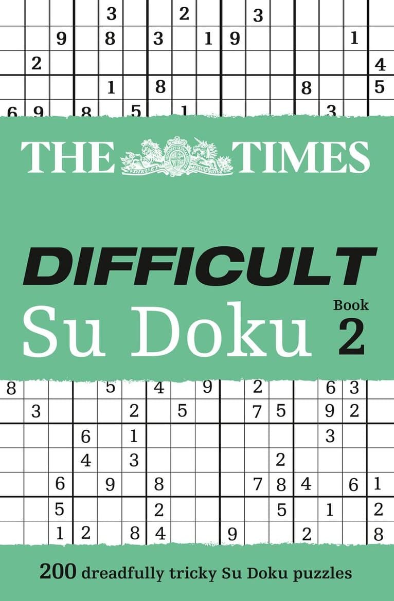 Times Difficult Su Doku Book 2