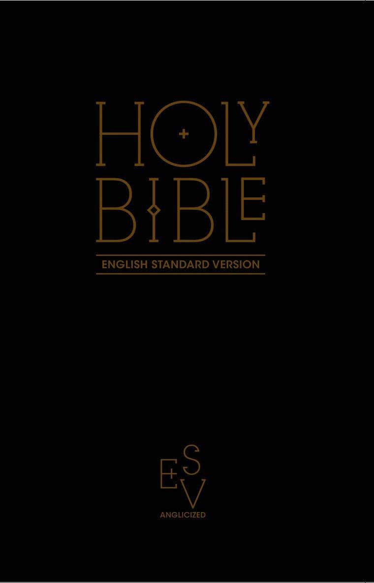 Holy Bible: English Standard Version (ESV) Anglicised Black Gift and Award edition