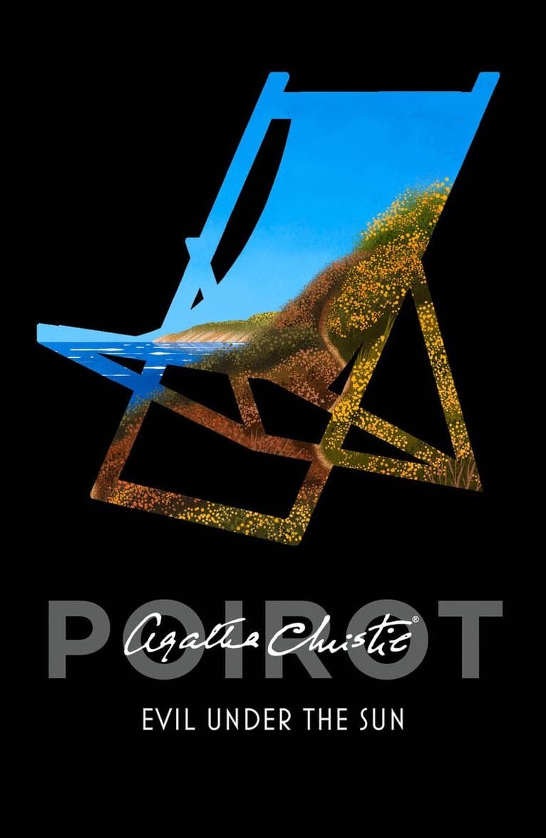 Omslag till boken Evil Under the Sun av Agatha Christie