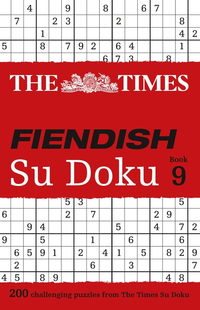 Times Fiendish Su Doku Book 9