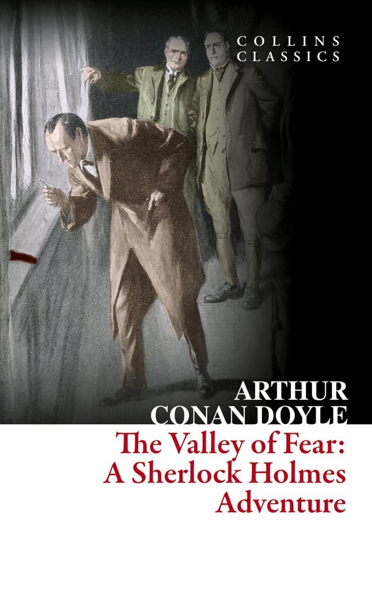 Omslag till boken Valley of Fear av Arthur Conan Doyle