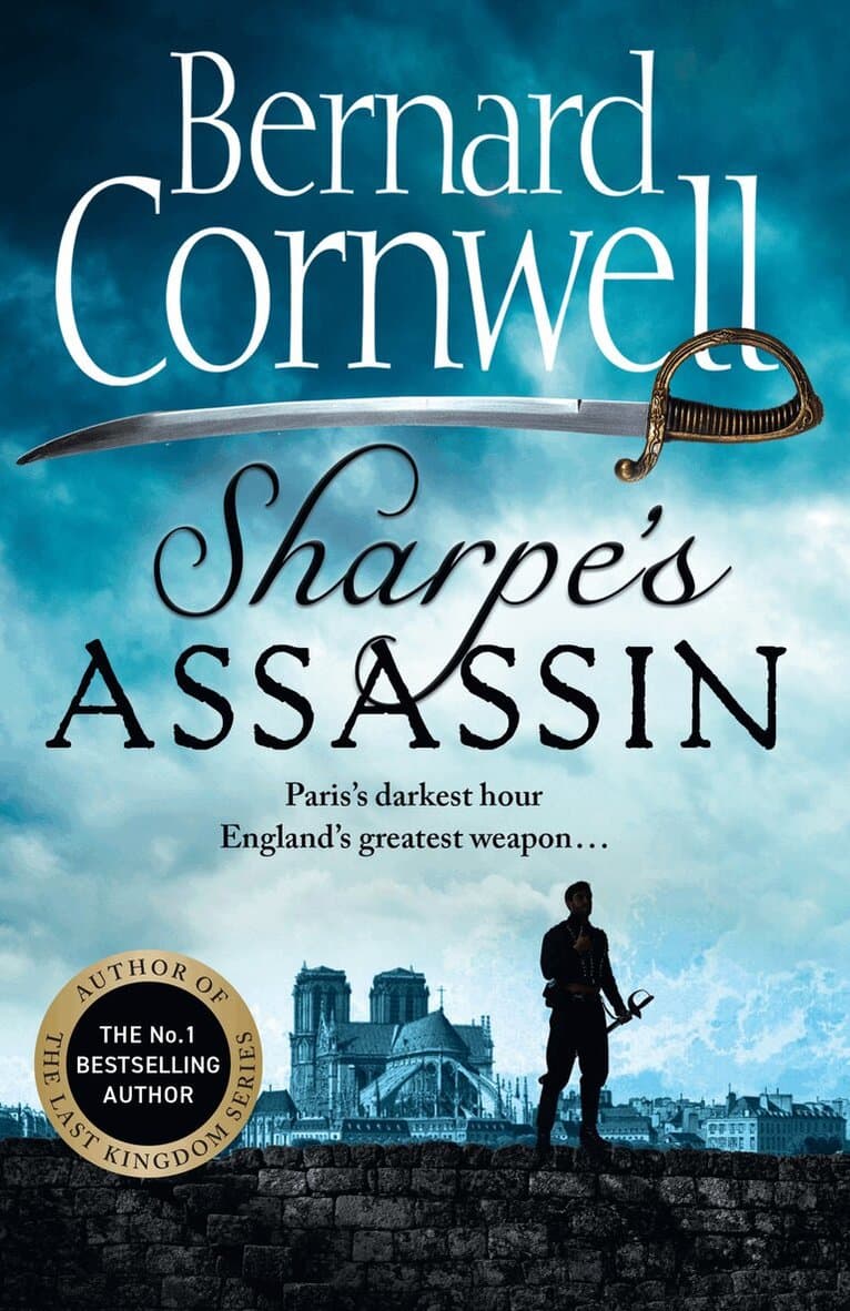 Omslag till boken Sharpe’s Assassin av Bernard Cornwell