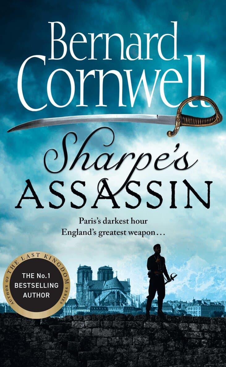 Omslag till boken Sharpe’s Assassin av Bernard Cornwell