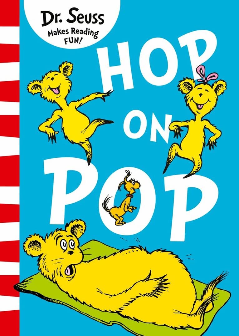Omslag till boken Hop On Pop av Dr. Seuss