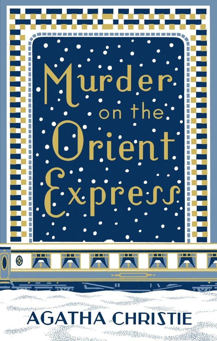 Omslag till boken Murder on the Orient Express av Agatha Christie