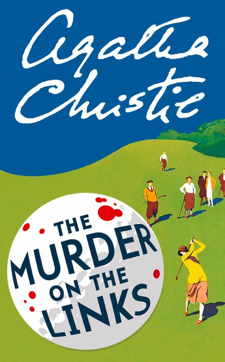 Omslag till boken Murder on the Links av Agatha Christie