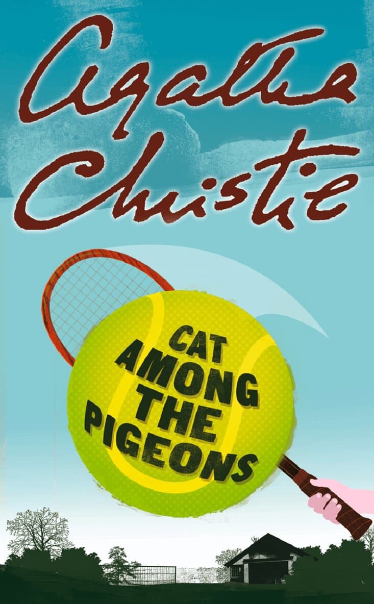 Omslag till boken Cat Among the Pigeons av Agatha Christie