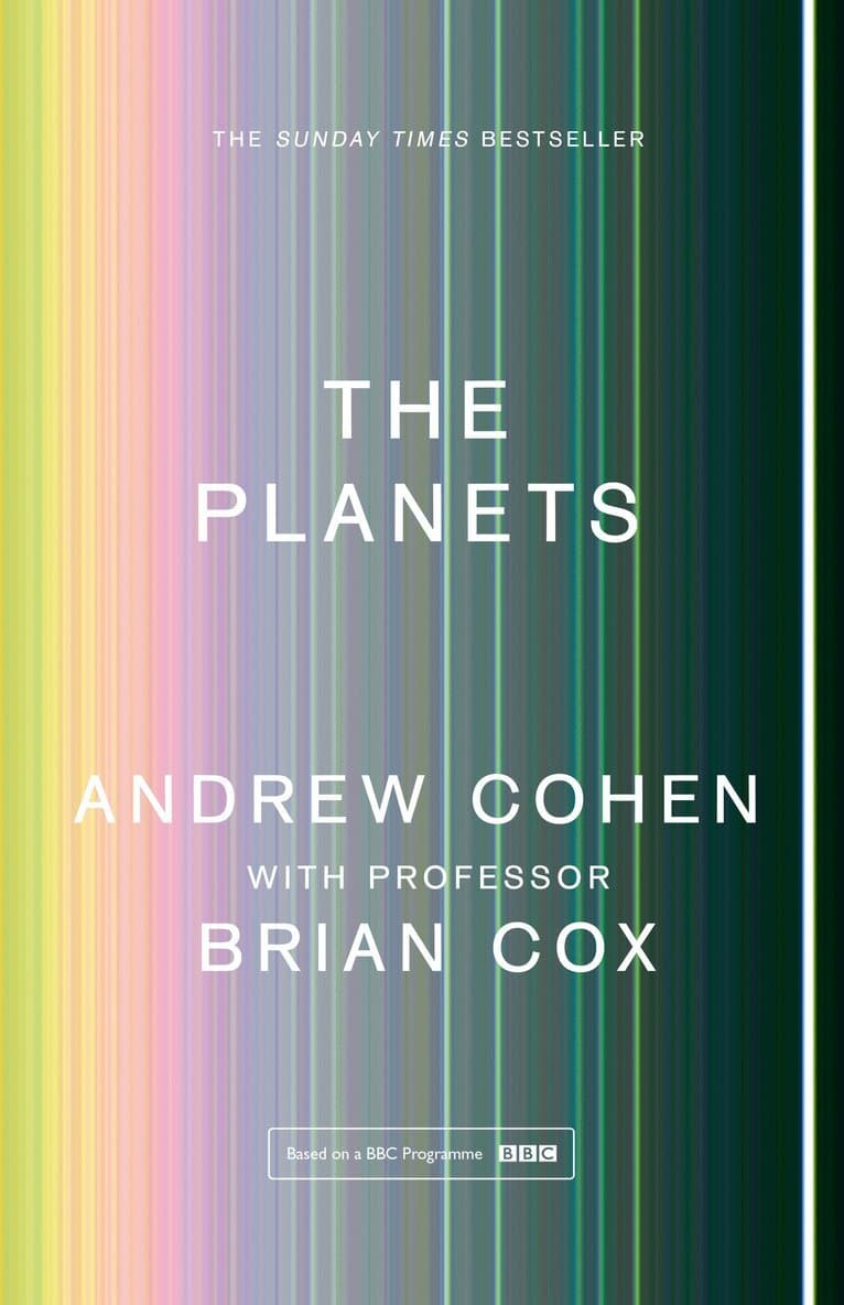 Omslag till boken Planets av Professor Brian Cox