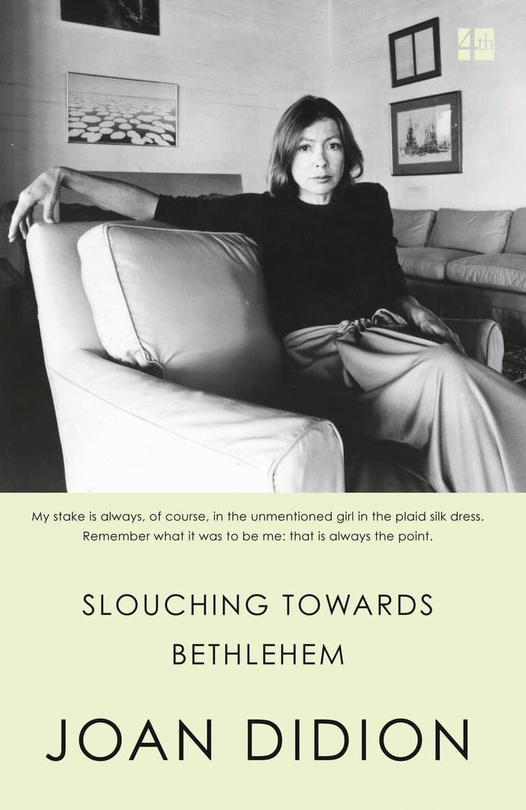 Omslag till boken Slouching Towards Bethlehem av Joan Didion