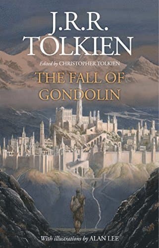 Omslag till boken Fall of Gondolin av J. R. R. Tolkien