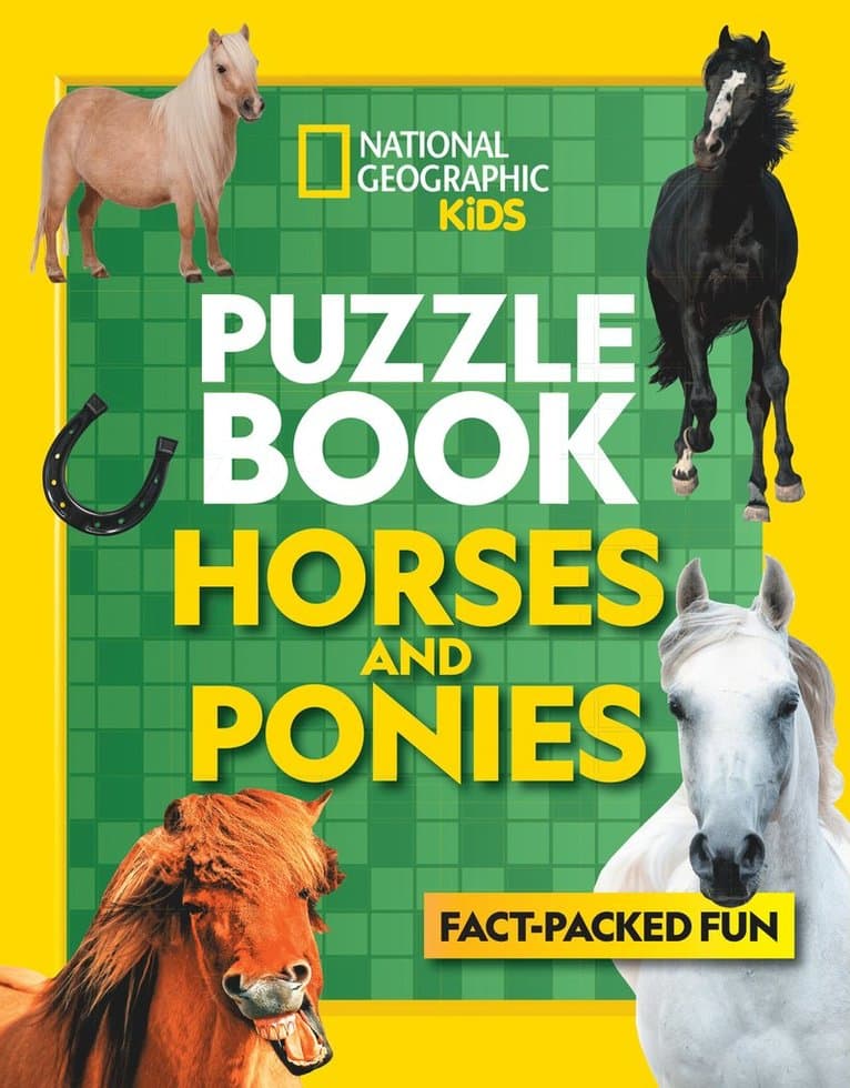 Puzzle Book Horses and Ponies