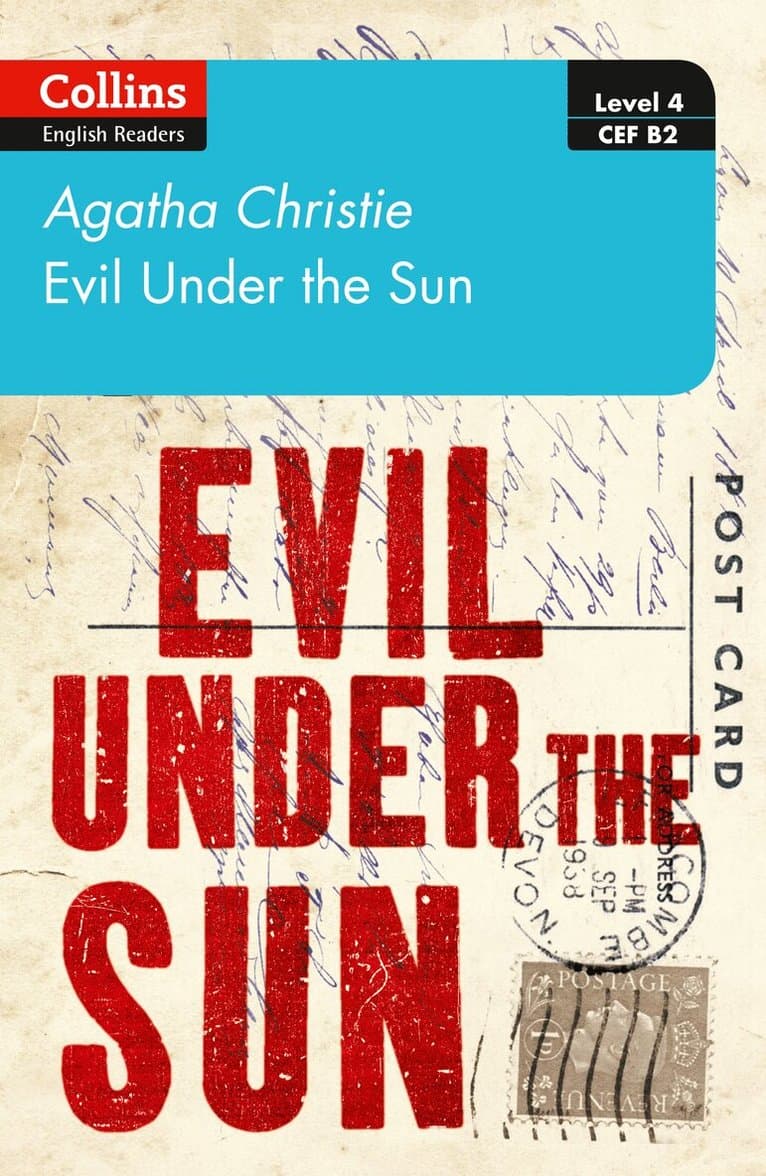 Omslag till boken Evil under the sun av Agatha Christie
