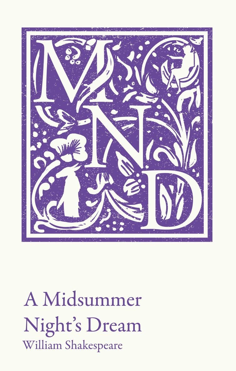 Omslag till boken Midsummer Night's Dream av William Shakespeare