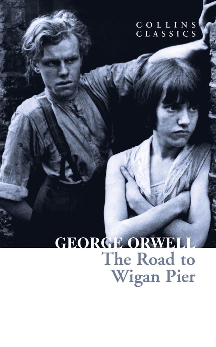Omslag till boken Road to Wigan Pier av George Orwell