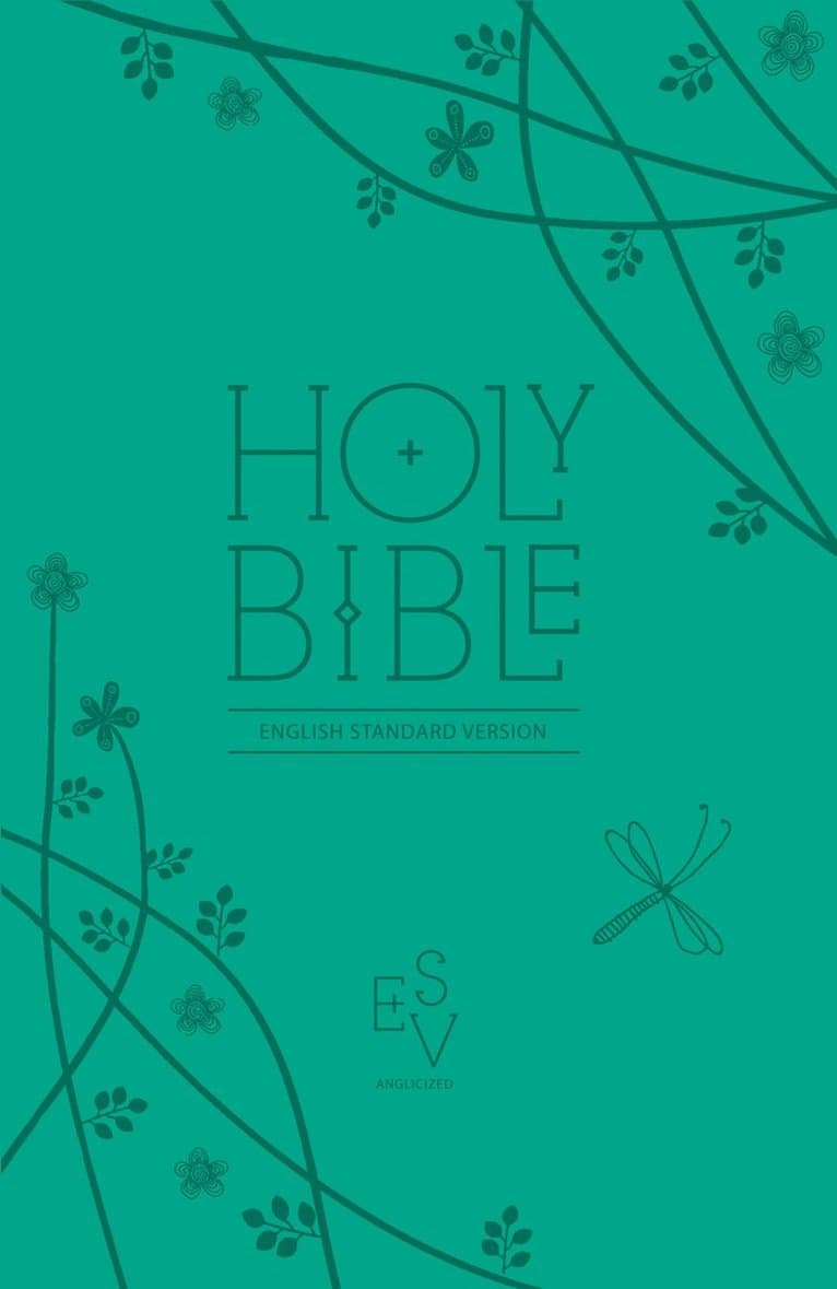 Holy Bible English Standard Version (ESV) Anglicised Teal Compact Edition with Zip