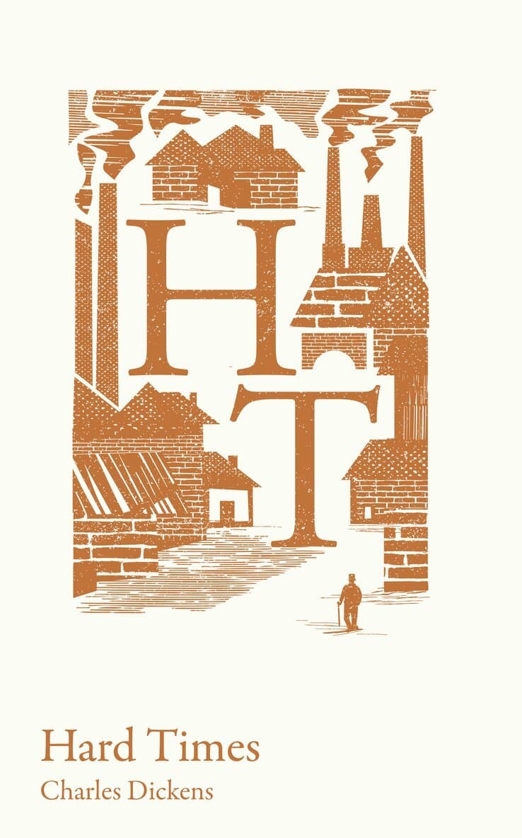 Omslag till boken Hard Times av Charles Dickens