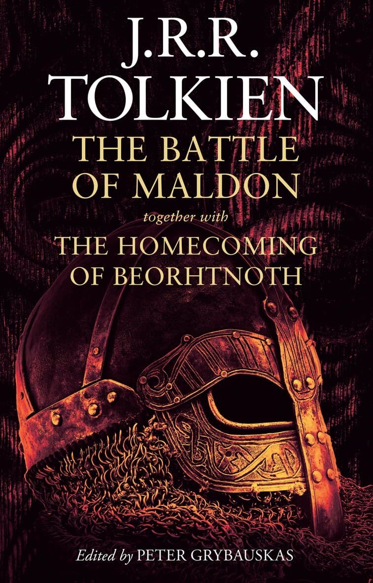 Omslag till boken Battle of Maldon av J. R. R. Tolkien