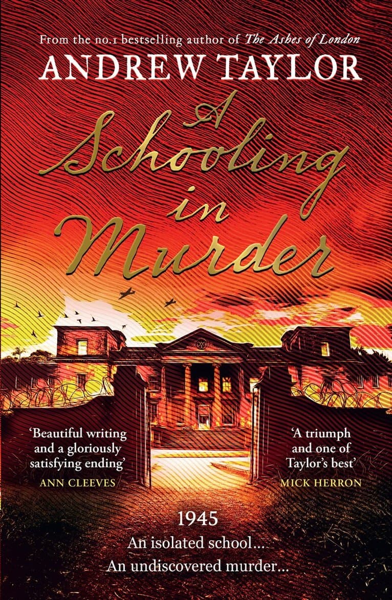 Omslag till boken Schooling in Murder av Andrew Taylor
