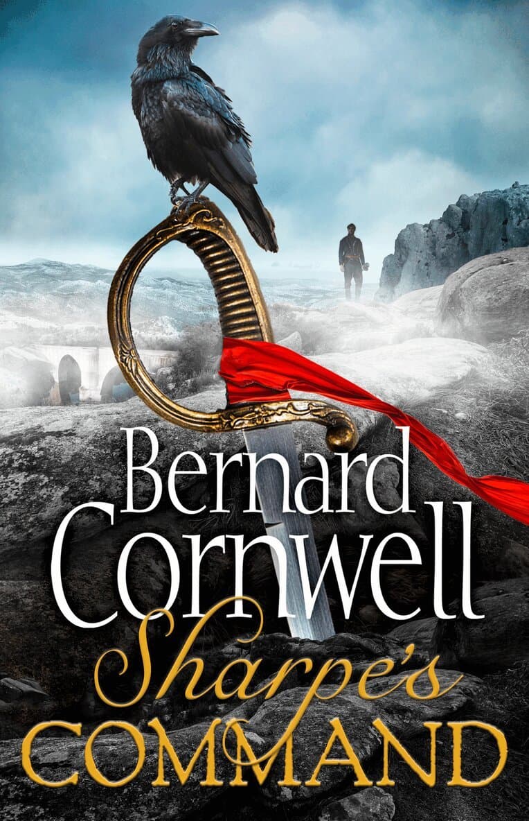 Omslag till boken Sharpe's Command av Bernard Cornwell