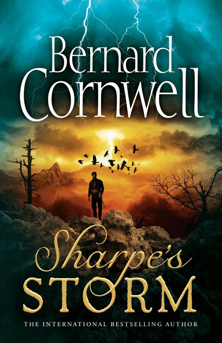 Omslag till boken Sharpe’s Storm av Bernard Cornwell