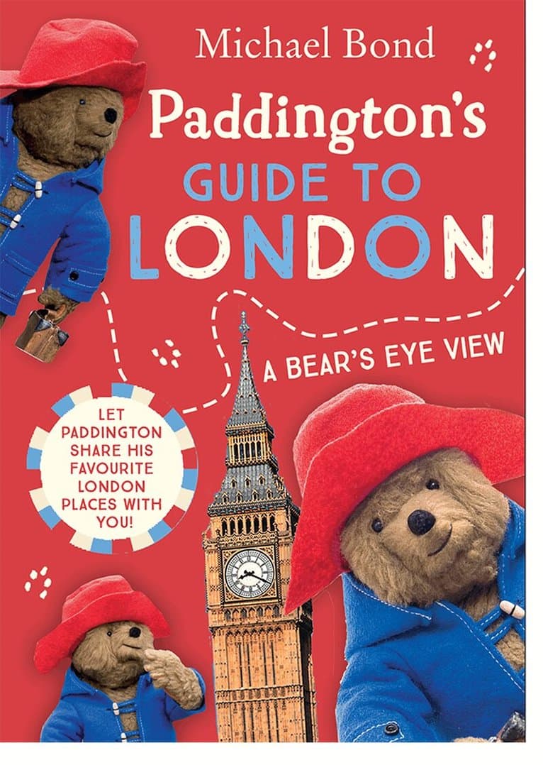 Omslag till boken Paddington’s Guide to London av Michael Bond