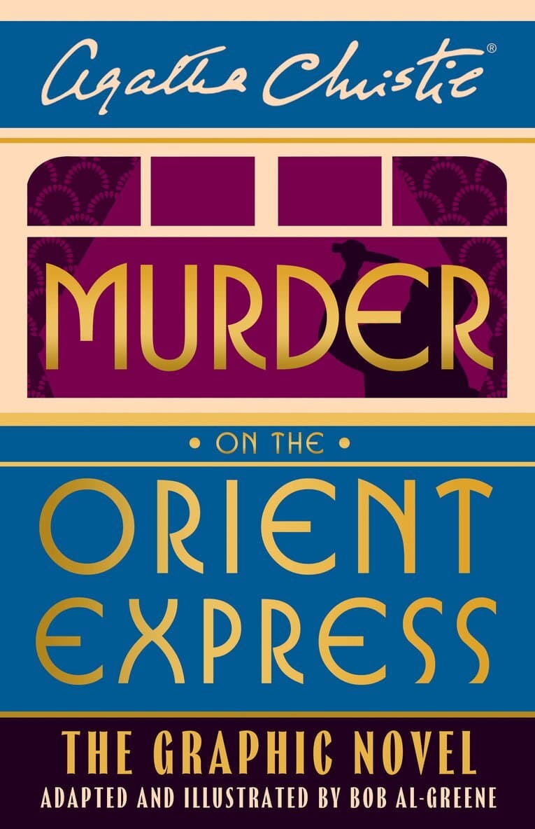 Omslag till boken Murder on the Orient Express av Agatha Christie