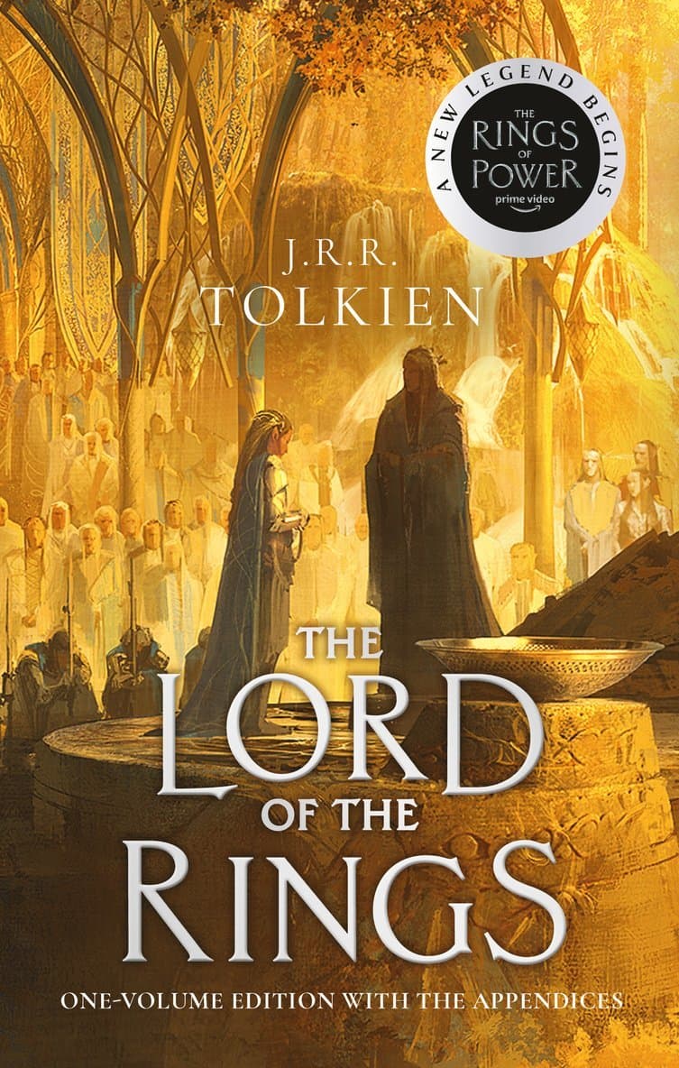 Omslag till boken Lord of the Rings av J. R. R. Tolkien