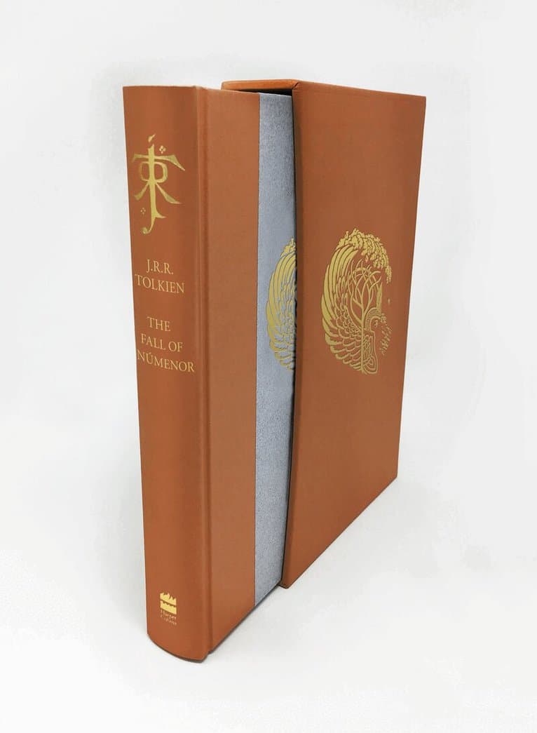 Omslag till boken Fall of Númenor av J. R. R. Tolkien