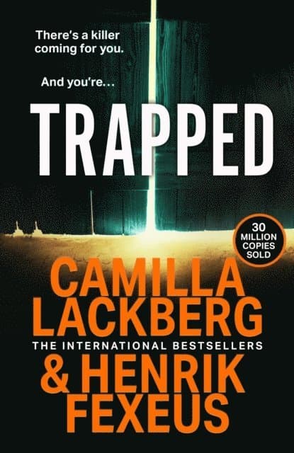 Omslag till boken Trapped av Camilla Läckberg