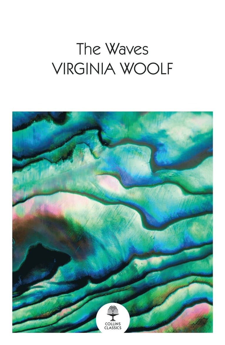 Omslag till boken Waves av Virginia Woolf