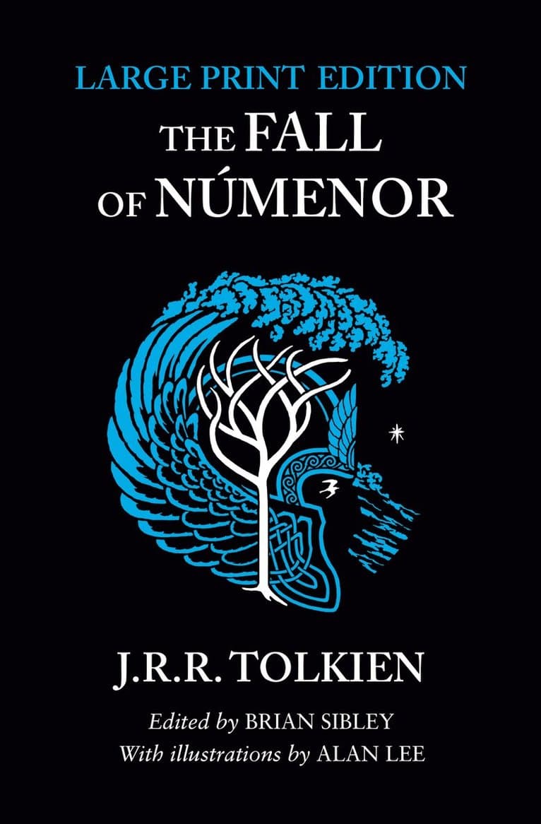 Omslag till boken Fall of Númenor av J. R. R. Tolkien