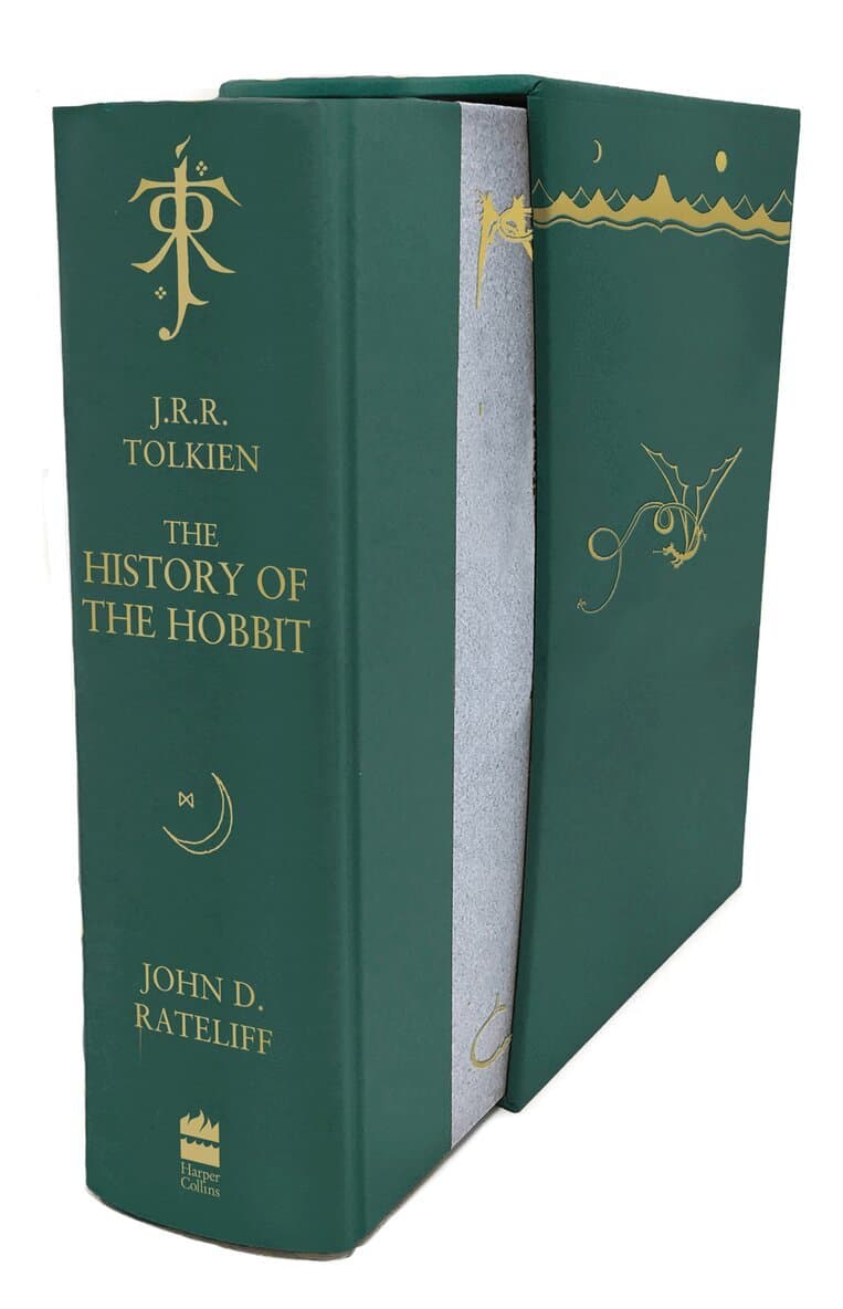 Omslag till boken History of the Hobbit av J. R. R. Tolkien
