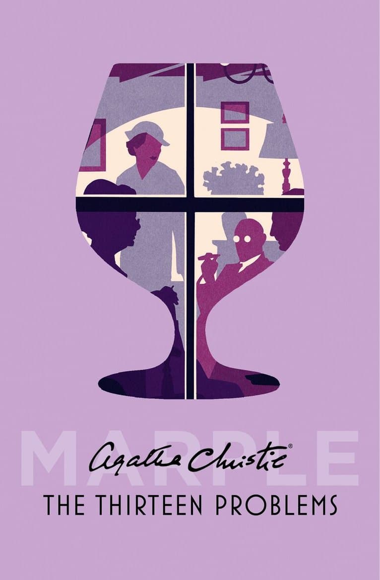Omslag till boken Thirteen Problems av Agatha Christie