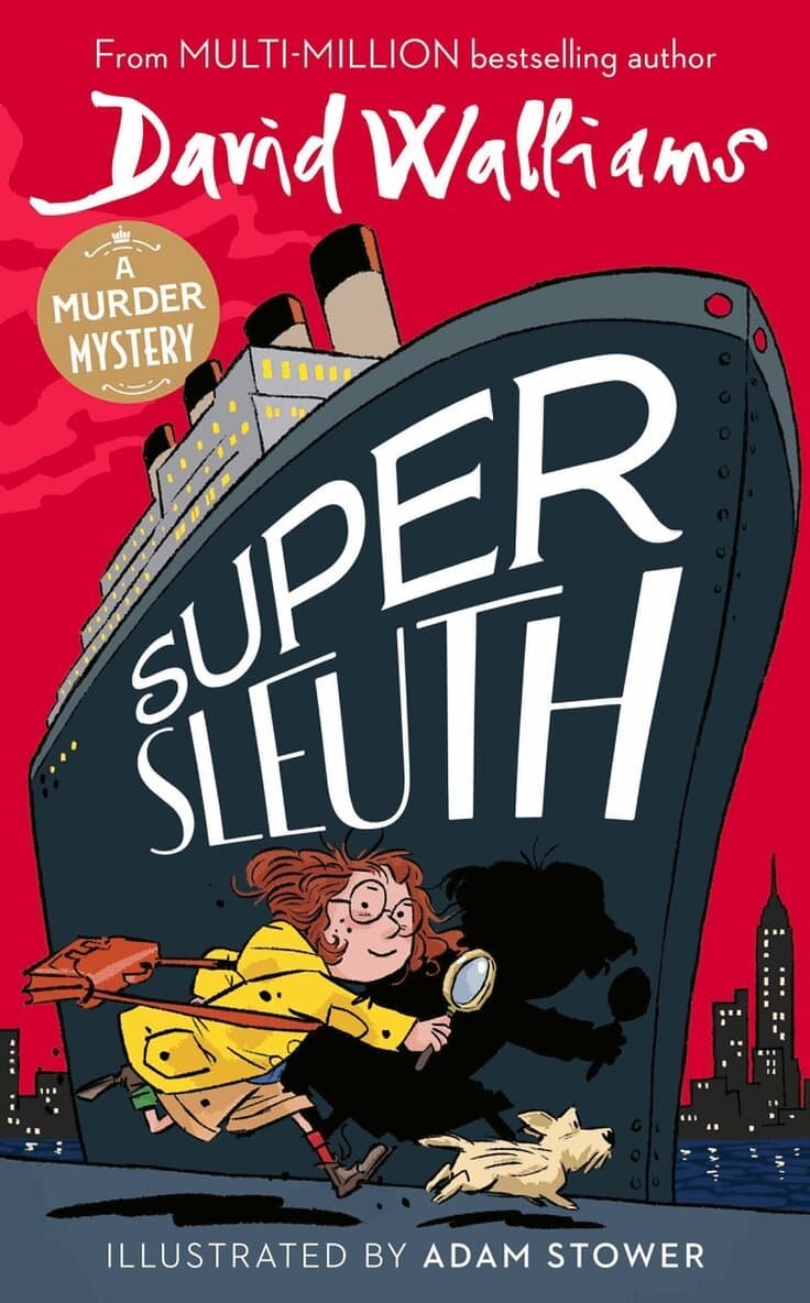 Omslag till boken Super Sleuth av David Walliams