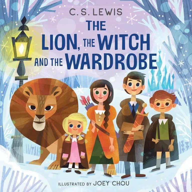 Omslag till boken Lion, the Witch and the Wardrobe av C. S. Lewis