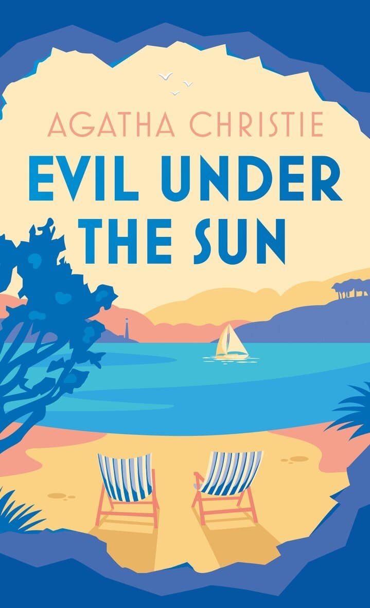 Omslag till boken Evil Under the Sun av Agatha Christie