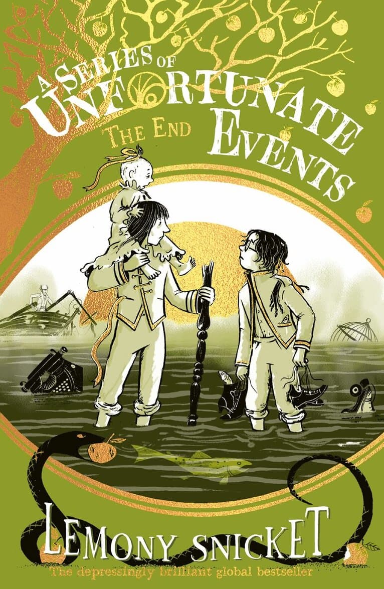 Omslag till boken End av Lemony Snicket