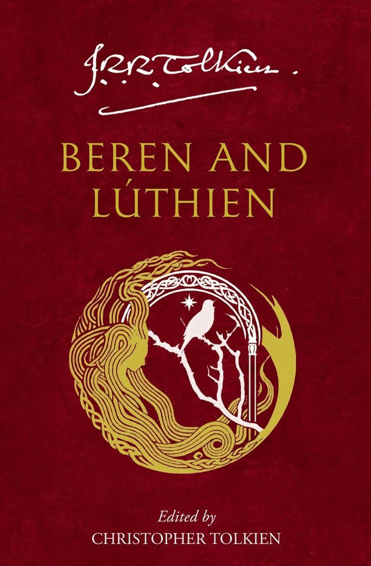 Omslag till boken Beren and Lúthien av J. R. R. Tolkien
