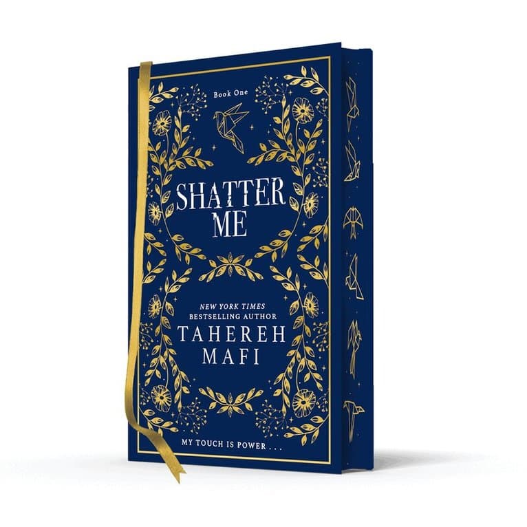 Omslag till boken Shatter Me av Tahereh Mafi