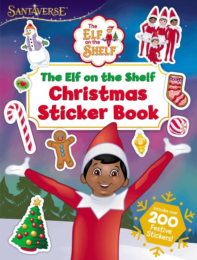 Elf on the Shelf Christmas Sticker Book