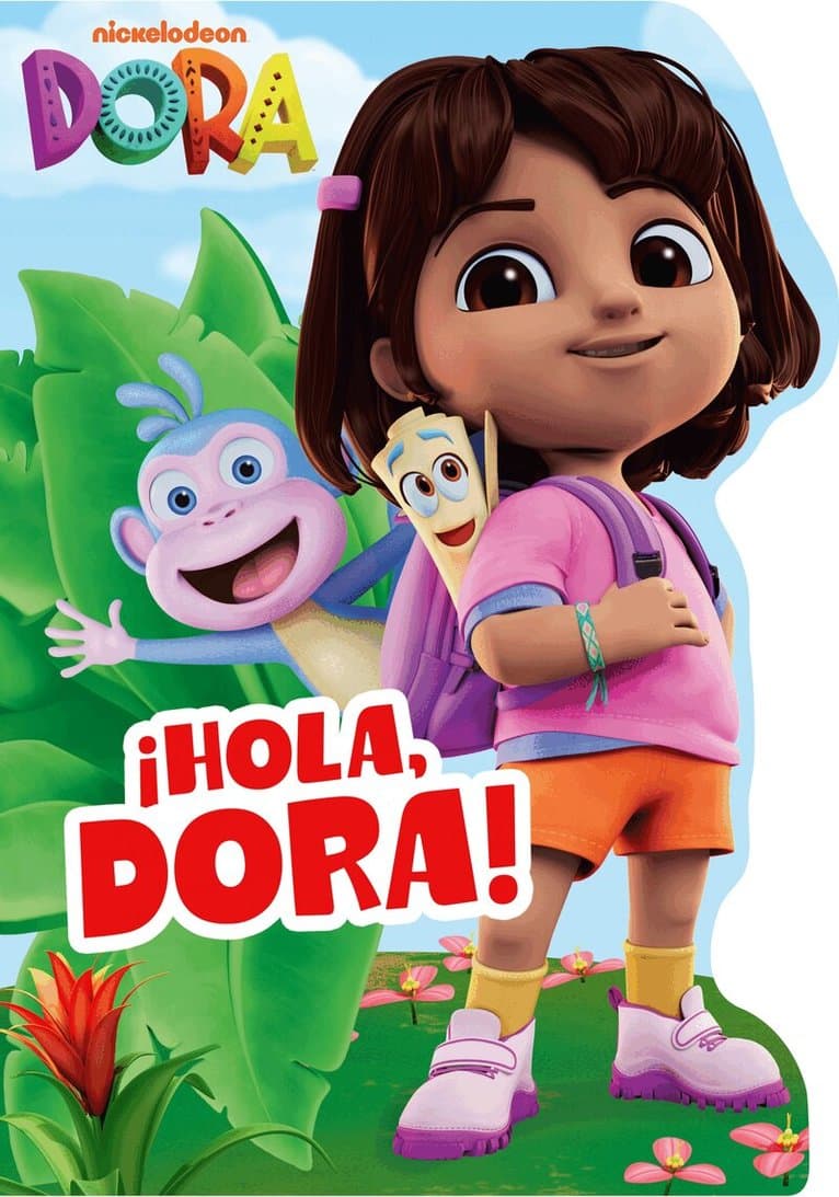 DORA: Hola, Dora! Shaped Board Book