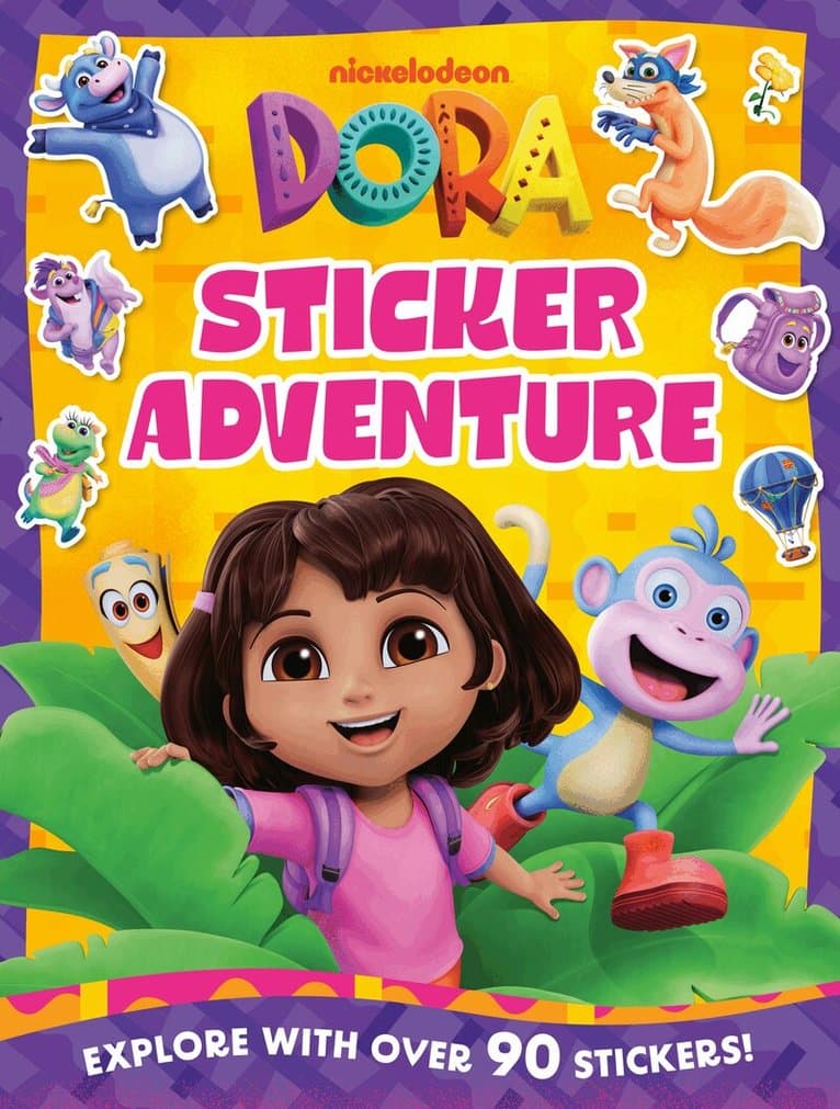 Dora Sticker Adventure Book