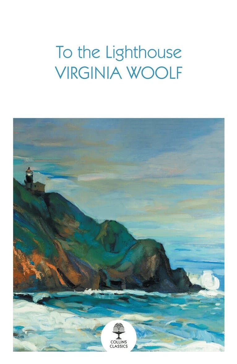 Omslag till boken To the Lighthouse av Virginia Woolf