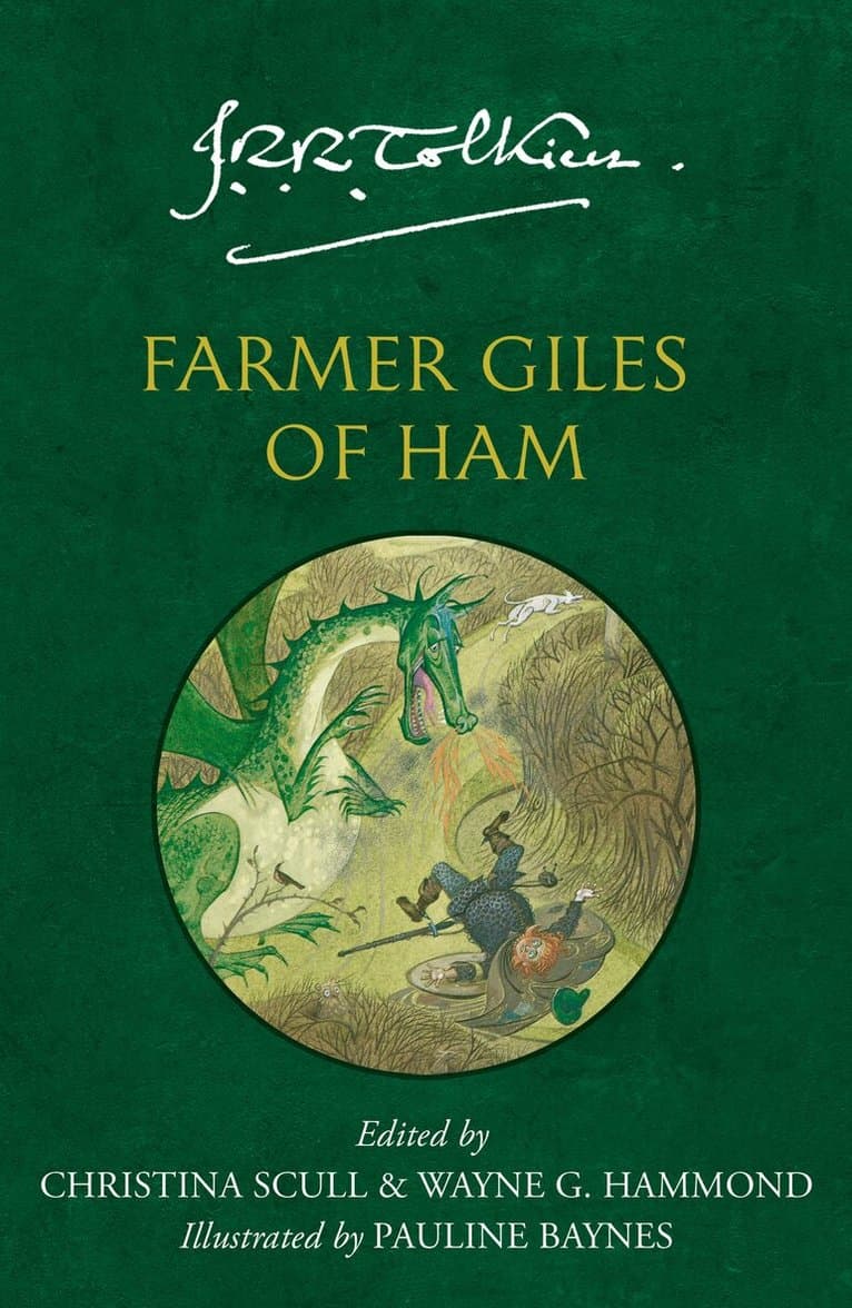 Omslag till boken Farmer Giles of Ham av J. R. R. Tolkien