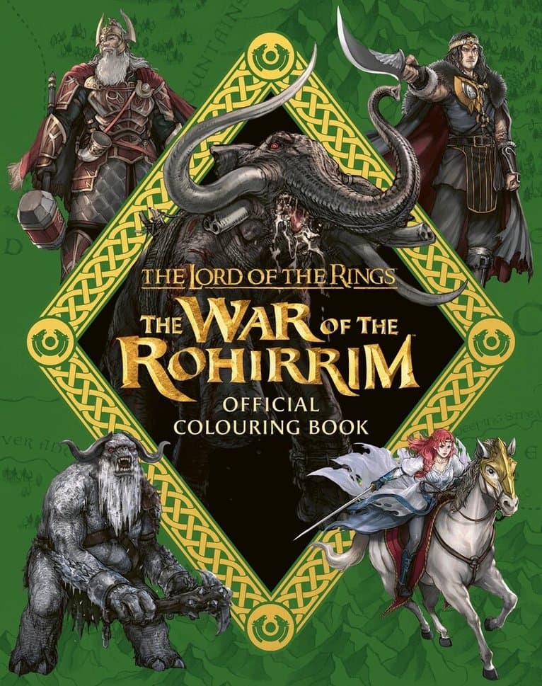 Lord of the Rings: The War of the Rohirrim Official Colouring Book