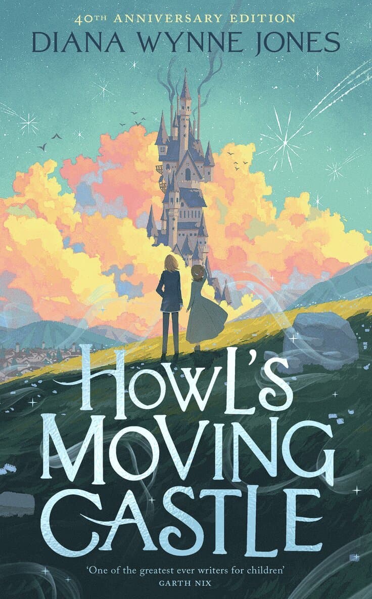 Omslag till boken Howl’s Moving Castle av Diana Wynne Jones