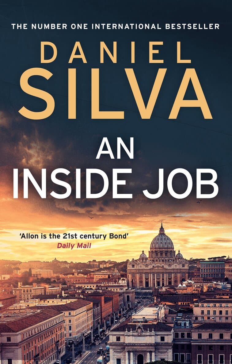 Omslag till boken Inside Job av Daniel Silva