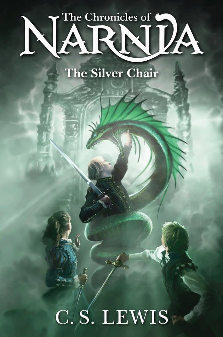 Omslag till boken Silver Chair av C. S. Lewis